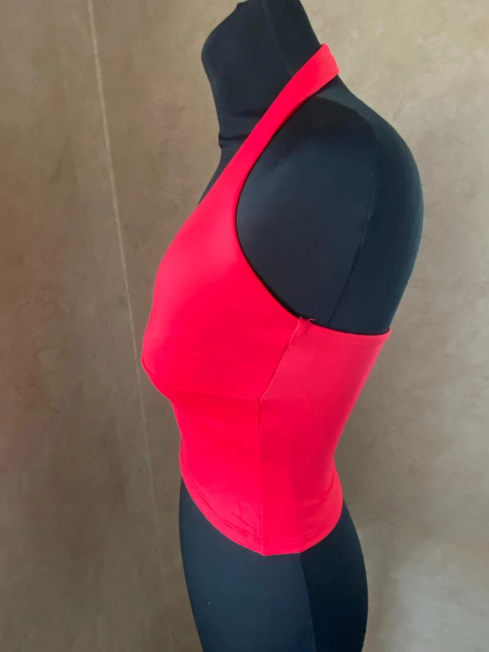 Red FB Sister V-neck backless crop top Size 34 – photo 6
